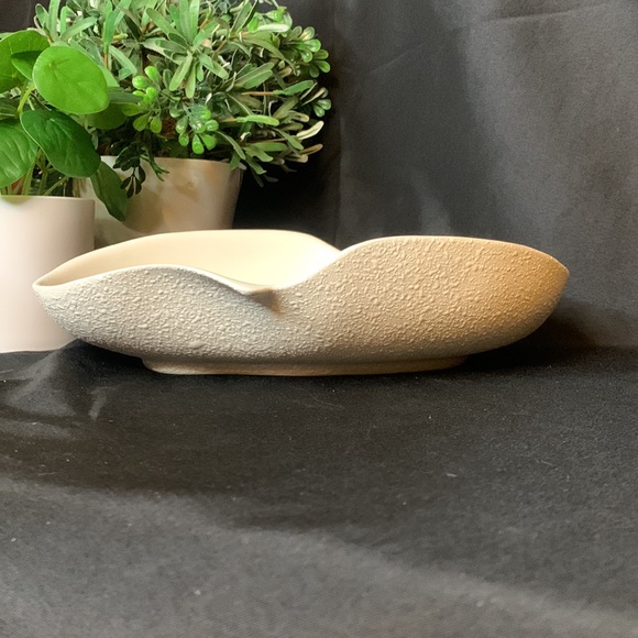 Vintage MCM 1960’s China Craft Originals white spatterware C-511 console bowl - Picture 9 of 11